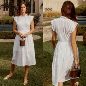Christy Dawn Piper Dress - Navy Blue - Small